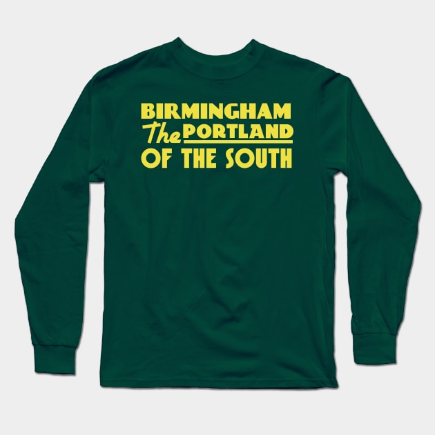 Birmingham The Portland of the South Long Sleeve T-Shirt by Brantoe